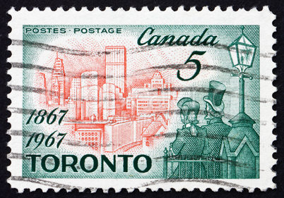 Postage stamp Canada 1967 Toronto in 1967, Citizens of 1867