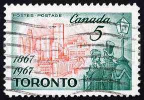Postage stamp Canada 1967 Toronto in 1967, Citizens of 1867