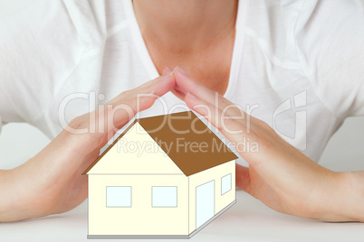 Hands protect home