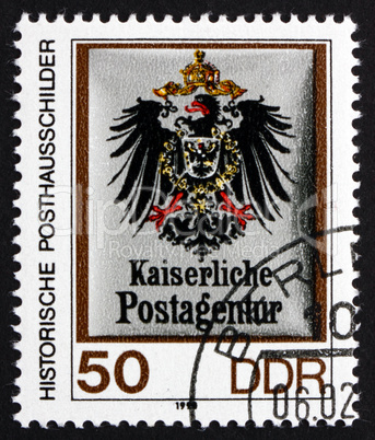 Postage stamp GDR 1990 Imperial Postal Agency