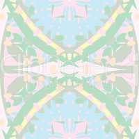 Seamless Pink and Blue Pattern