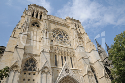 France, the cathedral of Bordeaux