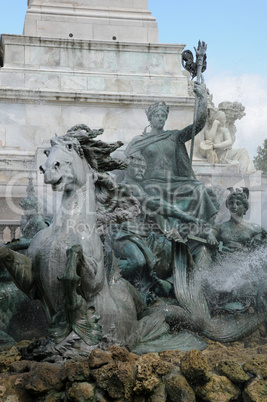 France, the Monument aux Girondins in Bordeaux