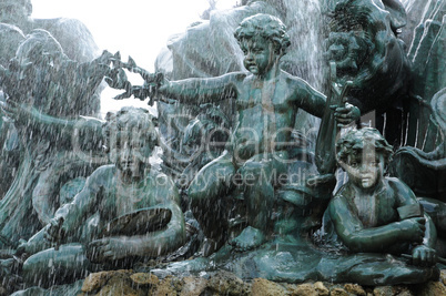 France, the Monument aux Girondins in Bordeaux