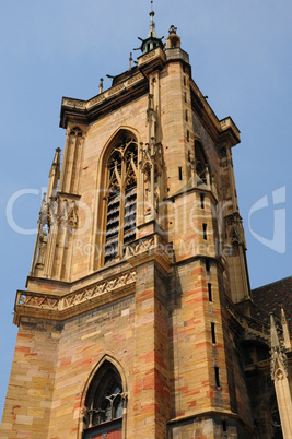 France, collegiate church Saint Martin of Colmar