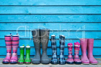 rubber boots