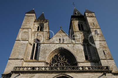 Normandie, Notre Dame church in Les Andelys
