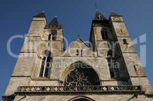 Normandie, Notre Dame church in Les Andelys