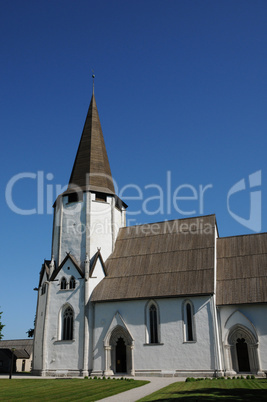 Swenden, the little old church of Larbro