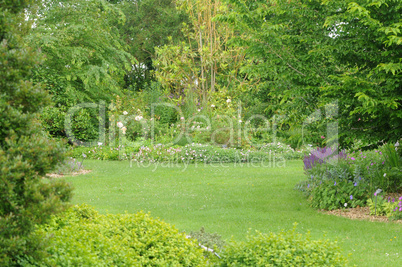 Brittany, le Jardin Lepage in Pleumeur Bodou