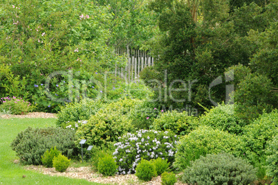 Brittany, le Jardin Lepage in Pleumeur Bodou