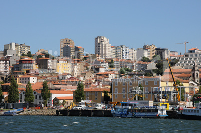 Portugal, view of Porto from Douro river