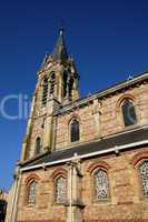 France, the church Saint Lubin of Rambouillet