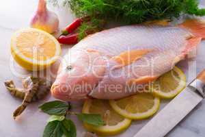 Freshness reddens the Nile Tilapia fish (Oreochromis niloticus)