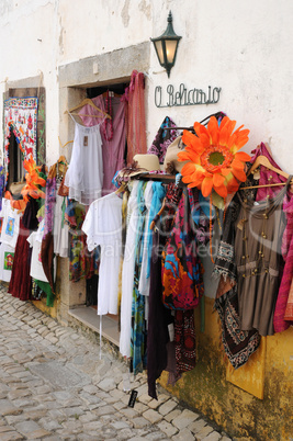 the small village of Obidos in Portugal