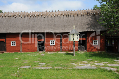 Sweden, traditional agricultural village museum of Himmelsberga