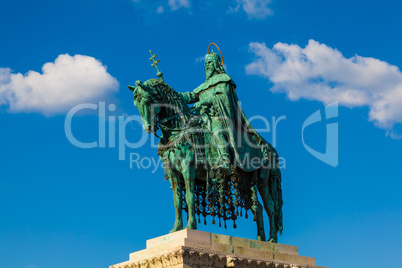 Statue of King St. Stephen, Budapest, Hungary