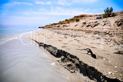 Dead Sea coast, Israel