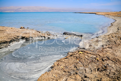 Dead Sea landscape
