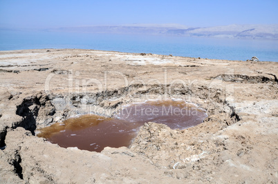 Dead Sea landscape