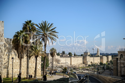 View on Jerusalem old city