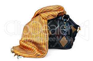 Bag female with scarf
