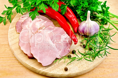 Delicacy pork with vegetables
