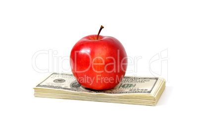 apple and dollars