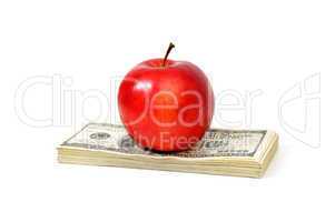 apple and dollars