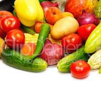 collection fruits and vegetables