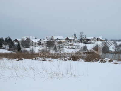 Idyllic Winter Landscape