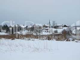 Idyllic Winter Landscape