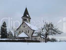 Church In The Snow