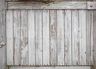 Grey wooden wall.