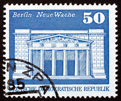 Postage stamp GDR 1973 New Guardhouse, War Memorial, Berlin
