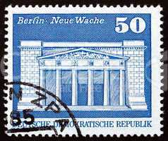 Postage stamp GDR 1973 New Guardhouse, War Memorial, Berlin
