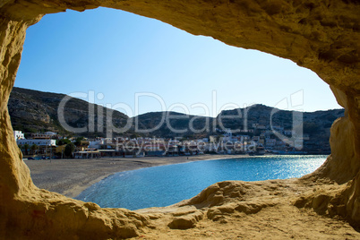 Beautiful landscape of Mediterranean sea