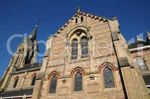 France, the church Saint Lubin of Rambouillet