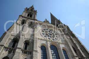 France, the cathedral of Chartres in Eure et Loir