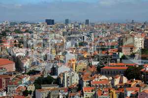 Portugal, old historical building in the center of Lisbon