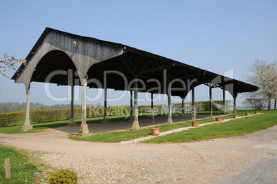 France, agricultural shed in Ile de France