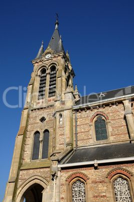 France, the church Saint Lubin of Rambouillet