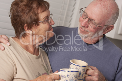 Happy Senior Couple Portrait