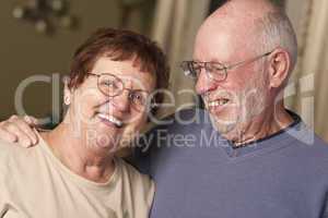 Happy Senior Couple Portrait