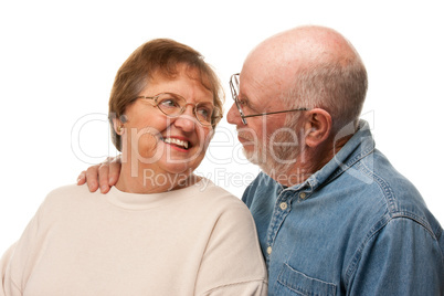 Affectionate Senior Couple Portrait