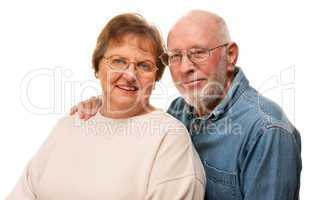 Affectionate Senior Couple Portrait