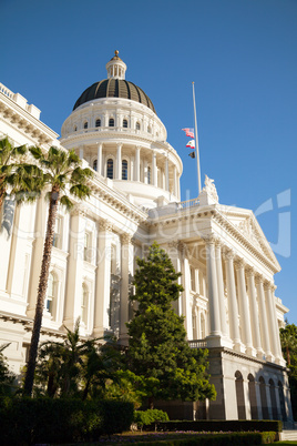 Capitol building in Sacramento, California