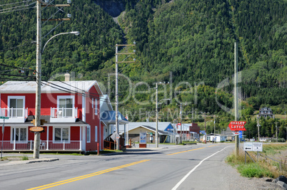 Quebec, the small village of Saint Maxime du Mont Louis