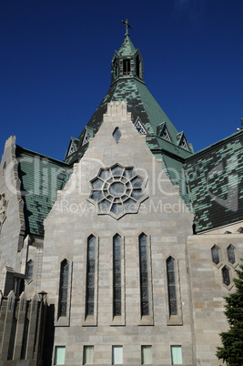 Quebec, the basilica Notre Dame du Cap in Cap de la Madeleine