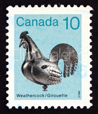 Postage stamp Canada 1982 Weathercock